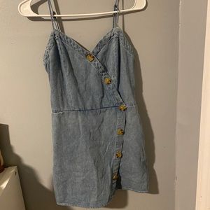 Jean romper/dress